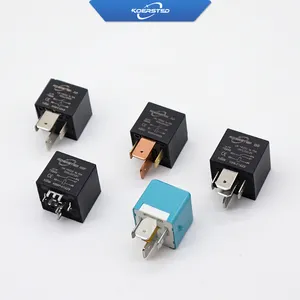 KB8 Series - 70A/80A Automotive Relay High Quality 12V 24V Car Relay Cubic/PPA6 Metal Bracket/ Transparent Type