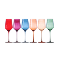 Style Simple et Moderne Coloré Coloré Violet Ambre Orange Vert Gobelet Tasse À Eau Verres À Vin Rouge pour Décoration De Vaisselle De Mariage