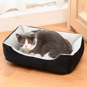 XS Bestseller 50*38*15cm Rechteckiges Hundebett Sofa Knochenform Luxuriöses Schlafkissen für Kleine Welpen Katzen Atmungsaktiv Antibakteriell - Product Image 4