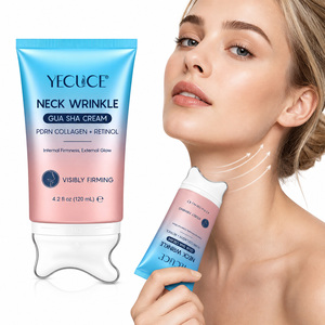 YECUCE PDRN Collagen Retinol Gua Sha Cream: Crema Massaggiante Rassodante e Idratante per Viso e Collo, da Linea della Mascella a Décolleté - Product Image 1