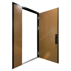 בית מטבח שירות חדר כניסה דלת פנל יחיד דלת קדמית דלת ציר עם ידית בטיחות