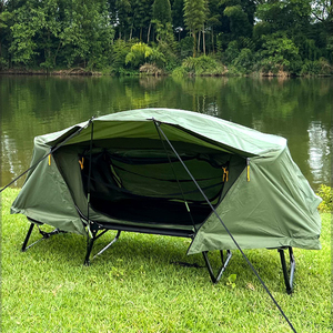 Tente de lit bébé pour le camping, tentes à installation facile, lit de camping portable et tente pour le camping familial en plein air - Product Image 2