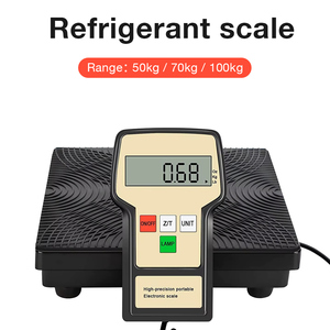 Báscula Digital para Refrigerante RCS-100 <span class=keywords><strong>de</strong></span> Calidad Premium, Capacidad <span class=keywords><strong>de</strong></span> 100 kg, Báscula para Pesar Freón para Reparación Industrial <span class=keywords><strong>de</strong></span> HVAC - Product Image 1