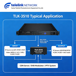 เทเลลิงค์ 100 ช่องสำหรับตัวแปลงสัญญาณ IPTV H.265 สตรีมมิ่งแบบเรียลไทม์ พร้อมซับไตเติล DVB CC และเทเลเท็กซ์ - Product Image 3