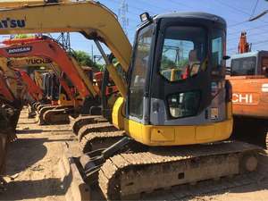 Excavadora usada Komatsuu PC78US Mini 8 toneladas Excavadora hidráulica de orugas de segunda mano de buena calidad, de la mejor calidad, de la que se puede ver el producto - Product Image 2