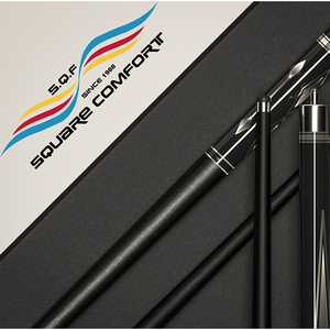 Sq. f Chất Lượng Cao Cấp Yfen Handmade 1/2-PC Trục <span class=keywords><strong>S</strong></span>ợi Carbon <span class=keywords><strong>Maple</strong></span> Gỗ Mông Billiard Pool Cue 13Mm Đầu Với Phần Mở Rộng - Product Image 1