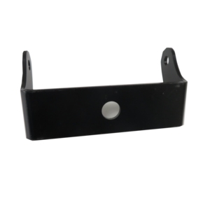 Support de fixation pour <span class=keywords><strong>porte</strong></span>-bagages arrière de vélo en acier inoxydable noir mat, personnalisable, avec adaptateur de montage sur tige de selle - Product Image 1