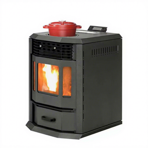 High Quality Freestanding 13KW Air Heater Straw Wood Pellet Biomass Fuel Hot Air Heating <b>Stove</b> Furnace Cold Rolled Steel - Product Image 1