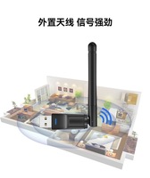 Adaptador Wifi ALFA Dongle inalámbrico para Notebook Teléfono inteligente Escritorio 2,4g 150Mbps Tarjeta de red inalámbrica Usb