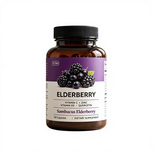 Complément alimentaire en capsules pour soutenir la défense immunitaire - Riche en zinc, vitamine C et vitamine D3, nutritif, sans OGM. Sans gluten - Product Image 1