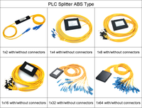 Kaset Splitter Fiber Optik PLC SC UPC/APC SM Single Mode 1X2 1X4 1X8 1X16 FTTH  Kaset Splitter Fiber Optik PLC LGX