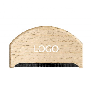 Venta al por mayor, logotipo personalizado, peine de Cachemira de madera respetuoso con el medio ambiente, pastillero de lana portátil - Product Image 1