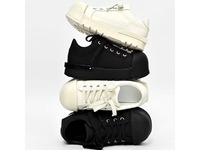 Chaussures de sport unisexes à lacets, en toile, imperméables et respirantes, avec semelle épaisse, logo personnalisé du fabricant, chaussures tendance européennes
