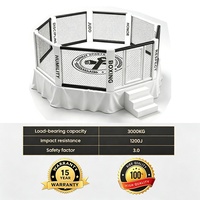 Octógono de Lucha MMA Personalizado para Gimnasio, Plataforma Alta para Competencia UFC 2026, Jaula Octogonal de Boxeo