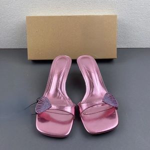 Zapatos Altos De Mujer Summer Stiletto Slipper Mules Women High Heels for Ladies - Product Image 2