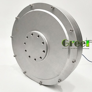 Generador Eólico de Flujo Axial sin Núcleo PMG de 500W, 1KW, 2KW de Bajo Torque para Uso Vertical - Product Image 4