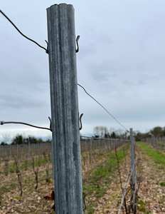 Poste en U de Hierro Galvanizado de Alta Resistencia, Ecológico, para Cerca de Viñedo con Poste Final para Soporte de Plantas de Vid - Product Image 6
