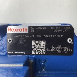Vanne directionnelle pilote R901040909 4WRZE25 certifiée usine, de qualité industrielle, proportionnelle pour système hydraulique - Product Image 6