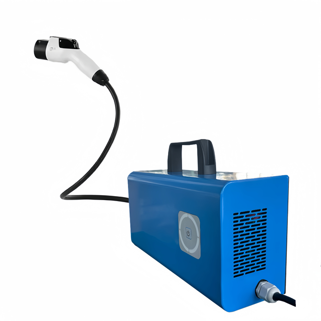 New Compact Portable EV Charger 7KW 32A CCS2 Type 2 Fast Charging with 5 Meters Cable for Retrofit Upgrade & Road Trips