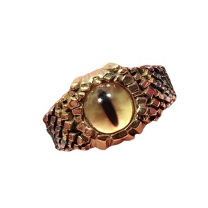 <b>Ring</b> Python Eye Snake Eye Eye <b>Ring</b> Opening <b>Adjustable</b> <b>Ring</b> Retro Handmade Punk - Product Image 1