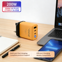 Pengisi Daya PD OEM USB A Power Delivery Pengisi Daya Cepat untuk Perjalanan dengan Tipe C USB A Colokan Tiga Pin US UK EU Aksesoris Ponsel
