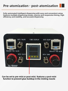 SHENGLONG SL-9000 Pulverizador Automático con Pantalla Digital, Dispensador de Cuatro Orificios con Atomización Controlable y Triple Protección para Pintura SL-90 - Product Image 3