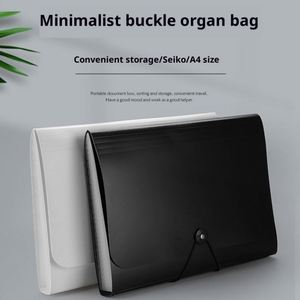 Organizador de Documentos Tipo Acordeón A4, Gran Capacidad, para Clasificación de Exámenes Escolares, Bolsa para Facturas, con Logotipo Personalizado - Product Image 3