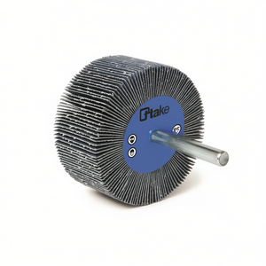 Disco Abrasivo de Tela Ttake de 50x20 mm con Eje de 6 mm, Grano 40, para Pulir Metal - Product Image 2