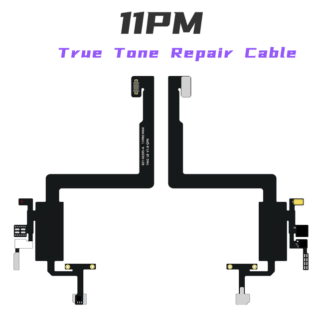 LB External Tag on Battery Repair Flex for iPhone Dot matrix Floodlight Flex Front Camera External Flex Cables True Tone Restore