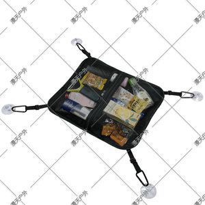 Outdoor <b>Yacht</b> Hanging Storage Bag Black Waterproof Multipurpose Deck Bag For Fishing Boat Trip Use - Product Image 2