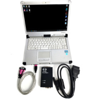 Laptop C2 para Interfaz de Diagnóstico HINO, Cable de Diagnóstico para Motor Diésel, Herramienta de Escaneo para Excavadora Kobelco Hino Bowie