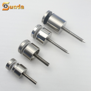 Separador de vidrio de <span class=keywords><strong>2</strong></span> "de acero inoxidable 316 hecho en fábrica separador de vidrio de perno ajustable para barandilla de balcón de vidrio - Product Image 3