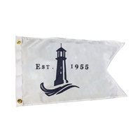 Drapeaux personnalisés avec logo imprimé numériquement 3x5 pieds, 100% polyester, drapeaux et bannières personnalisés DIY pour l'extérieur