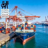 Services d'expédition maritime DDP porte-à-porte, agent transitaire de Chine vers le Royaume-Uni, la France, l'Allemagne