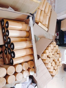 BOUTEILLE D'EAU EN BAMBOU CHAUD ISOLATION THERMIQUE ÉCOLOGIQUE THERMOS avec COUVERCLE EAU BOUILLANTE SÛRE - Product Image 5