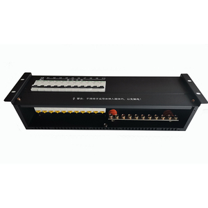 Unidad de Distribución de Energía (PDU) para Gabinete de 48V CC, 1 Entrada y 10 Salidas, NEGRO, <span class=keywords><strong>32A</strong></span> - Product Image 2