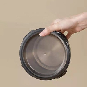 3-mảnh số lượng lớn kín thép không gỉ microwavable cách điện thực phẩm lưu trữ Container có nắp đậy <span class=keywords><strong>Stackable</strong></span> cho bữa ăn trưa - Product Image 5