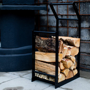 Porta Legna Moderno in Ferro Verniciato a Polvere per Interni, Supporto per Legna da Ardere per Caminetto - Product Image 5