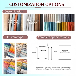 Tùy Chỉnh Màu Hà Lan Vải Nhung 240gsm-Mềm Hà Lan Nhung Nhà Dệt Chất Liệu Cho Đồ Nội Thất & Rèm, Sẵn Sàng Để Tàu - Product Image 6