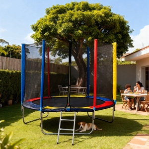 <span class=keywords><strong>Tente</strong></span>/Toit de <span class=keywords><strong>Trampoline</strong></span> Extérieur Grand Format en PVC Souple Certifié TUV, Résistant aux Intempéries, Prix Usine Bas, Cadre de 10 pieds, Offre Spéciale - Product Image 3
