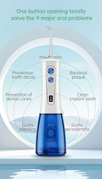 Nouvel irrigateur buccal portable 2026, 8 modes, étanche IPX7, 400 ml, recommandé par les dentistes, personnalisable