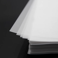 Papier vélin blanc 50-230g, papier calque translucide 889*1194mm 53gsm, double face couché pour vêtements et chaussures, grand format A4/A3
