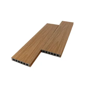 Wood Plastic Composite Decking Outdoor Corrosion-Resistant Moisture-Proof Waterproof WPC Decking Flooring