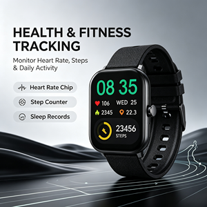 Smartwatch <span class=keywords><strong>con</strong></span> Batteria Sostituibile, <span class=keywords><strong>Bluetooth</strong></span> 5.0, Fitness Tracker <span class=keywords><strong>con</strong></span> Monitoraggio della Frequenza Cardiaca, Batteria a Lunga Durata da 200mAh, Orologio Sportivo Intelligente - Product Image 5