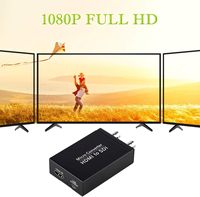 Convertisseur HDMI vers SDI de qualité supérieure, l'encodage audio prend en charge HDMI 1.3, 3G/HD-SDI, détection automatique du format, extension de portée