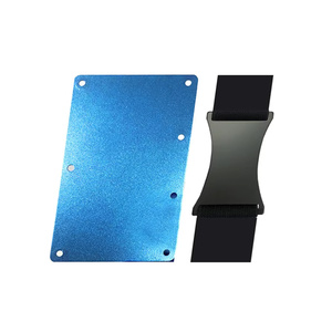 맞춤형 색상 및 로고 RFID 차단 단조 알루미늄 금속 지갑 미니멀리스트 지갑 신용 카드 홀더 머니 클립 - Product Image 1