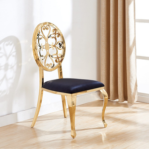 Chaise d'événement de luxe en acier inoxydable sculpté pour <span class=keywords><strong>location</strong></span> de banquets de <span class=keywords><strong>mariage</strong></span> et sièges commerciaux - Product Image 2