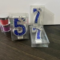 Personnalisé Simple Transparent Transparent PVC Anniversaire Bougie Emballage Boîte Jetable Aromathérapie Bougie Cadeau Boîte avec Doublure Sous Vide