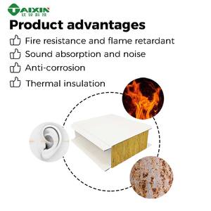 モダンなスマートコアテクノロジースチールサンドイッチパネル倉庫外壁 & 屋根ワークショップ層状構造 - Product Image 6