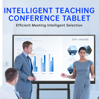 Pizarra Inteligente LCD 4K Interactiva de 46 Pulgadas con Pantalla Táctil de Dedo y Lápiz, Resistente al Agua IP65, para Enseñanza Escolar y Uso en Centros Comerciales